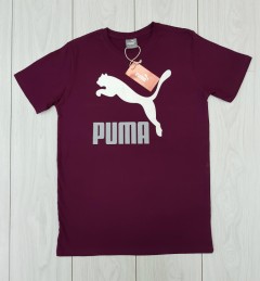 PUMA PUMA Mens T-Shirt (MAROON) (S - M - L - XL )