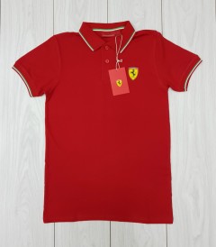 FERRARI Mens Polo Shirt  (S - M - L - XL)