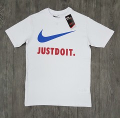 NIKE Mens T-Shirt (WHITE) ( S - M - L - XL)