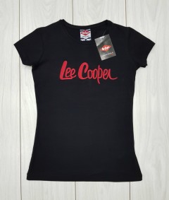 LEE COOPER  LEE COOPER Womens T-Shirt (BLACK) (S - M - L - XL ) 