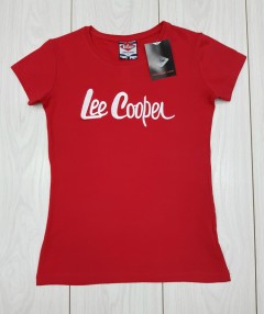 LEE COOPER LEE COOPER Womens T-Shirt (RED) (S - M - L - XL )