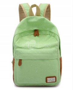 2014 Womens Canvas Travel Satchel Backpack 