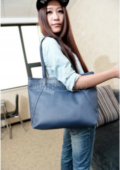 New Fashion Women Synthetic Leather Vintage Style Shoulder Bag Casual Handbag 