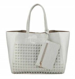 egfactory Classical! 3pcs one set Designer fashion studded handbag women bags big size SY5612