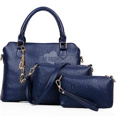 Ladies handbags and purses factory price bag set fashion handbags with butterflies SY6555
