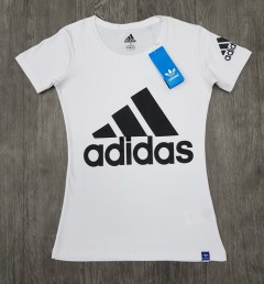 ADIDAS Womens T-Shirt (WHITE) (S - M - L - XL) 