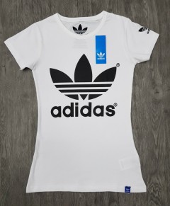 ADIDAS Womens T-Shirt(WHITE) (S - M - L - XL)