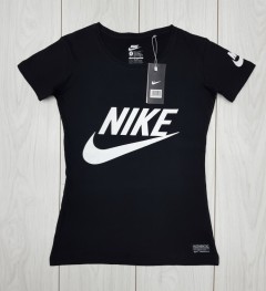 NIKE Womens T-Shirt (BLACK) ( S - M - L - XL)