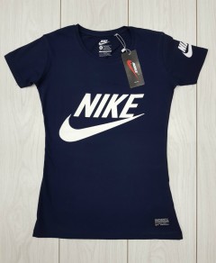 NIKE Womens T-Shirt (NAVY) ( S - M - L - XL)