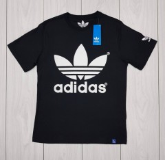 ADIDAS Mens T-Shirt (BLACK) (S - M - L - XL)