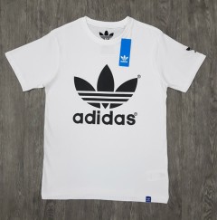 ADIDAS Mens T-Shirt (WHITE) (S - M - L - XL)