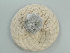 New Cute Winter Knit Crochet Beanie Hat For Baby Kids Girls Boys Gift 3Colors