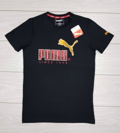 PUMA PUMA Mens T-Shirt (BLACK) (S - M - L - XL )