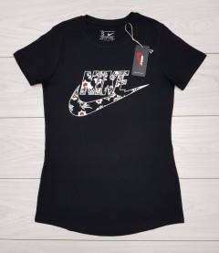 NIKE Womens T-Shirt (BLACK) ( S - M - L - XL)
