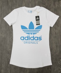 ADIDAS Womens T-Shirt (WHITE) (S - M - L - XL)