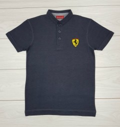 FERRARI Mens T-Shirt (DARK GRAY) (S - M - L - XL )