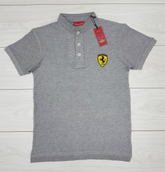 FERRARI Mens T-Shirt (GRAY) (S - M - L - XL)