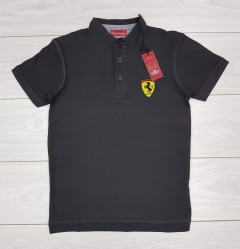 FERRARI Mens T-Shirt (BLACK) (S - M - L - XL )