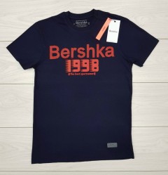 Bershka  Bershka Mens T-Shirt (NOVO) (NAVY) (S - M - L - XL - XXL)