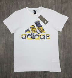 ADIDAS Mens T-Shirt (NOVO) (WHITE) (S - M - L - XL)