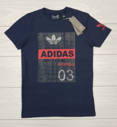 ADIDAS Mens T-Shirt (NOVO) (NAVY) (S - M - L - XL)