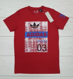 ADIDAS Mens T-Shirt (NOVO) (RED) (S - M - L - XL)