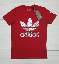 ADIDAS Mens T-Shirt (NOVO) (RED) (S - M - L - XL)