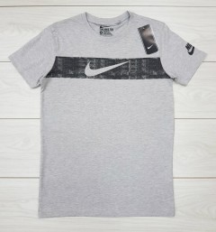 NIKE Mens T-Shirt (NOVO) (GRAY) ( S - M - L - XL) 