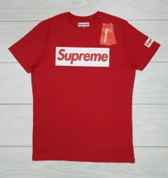 SUPREME Mens T-Shirt (RED) ( S - M - L - XL )