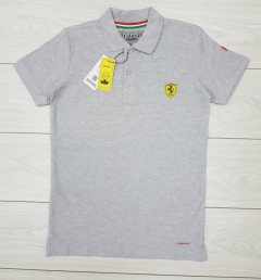 FERRARI Mens T-Shirt (GRAY) (S - M - L - XL )