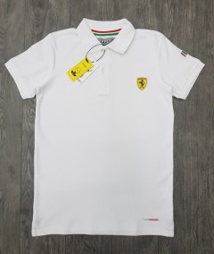 FERRARI Mens T-Shirt (WHITE) (S - M - L - XL )