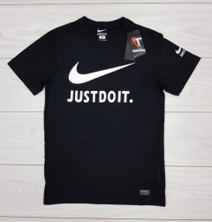 NIKE Mens T-Shirt (BLACK) ( S - M - L - XL)