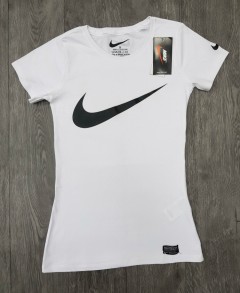 NIKE Womens T-Shirt (WHITE) ( S - M - L - XL)