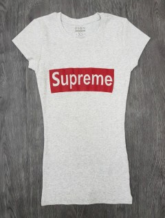 SUPREME Womens T-Shirt (NOVO)(WHITE) ( XS - S - M - L - XL ) 