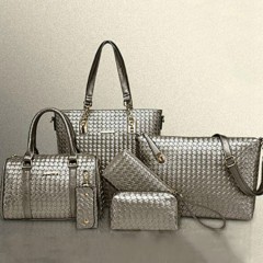 Brandname handbags for lady bag set winter 6 in i bag set SY6923