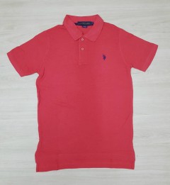 U.S. POLO ASSN Mens T-Shirt (TIC) (RED) (S - M - L ) 