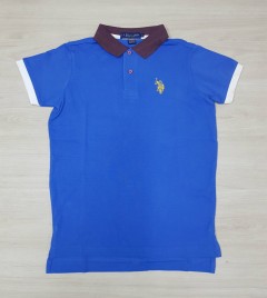 U.S. POLO ASSN  Mens Polo Shirt (TIC) (BLUE) (M - L - XL )