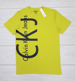 Calvin klein Mens T-Shirt (YELLOW) (S - M - L - XL)