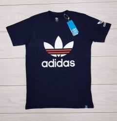 ADIDAS Mens T-Shirt (NAVY) (S - M - L - XL)