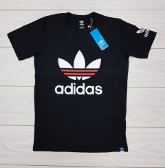 ADIDAS Mens T-Shirt (BLACK) (S - M - L - XL)