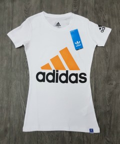 ADIDAS Womens T-Shirt(WHITE) (S - M - L - XL )