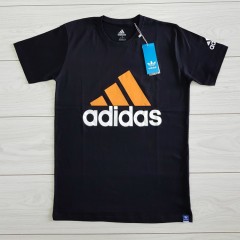 ADIDAS Mens T-Shirt (BLACK) (S - M - L - XL)