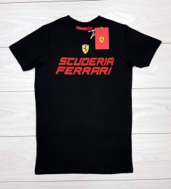 FERRARI Mens T-Shirt (BLACK) (S - M - L - XL )