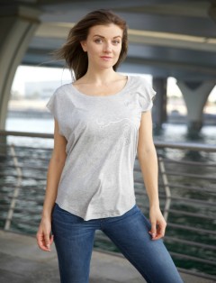 PUMA PUMA Womens T-Shirt(GRAY) (XS - S - M )