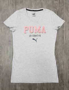 PUMA PUMA Womens T-Shirt(GRAY) (S - M - L - XL)