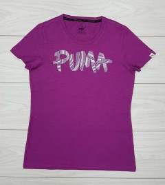 PUMA PUMA Womens T-Shirt (PURPLE) (XS - M - L )