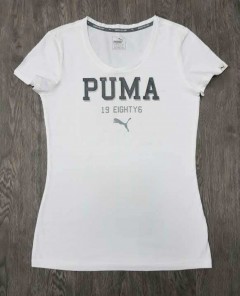 PUMA PUMA Womens T-Shirt(WHITE) (S - L)