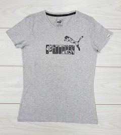 PUMA PUMA Womens T-Shirt (GRAY) (XS - S - M - L)