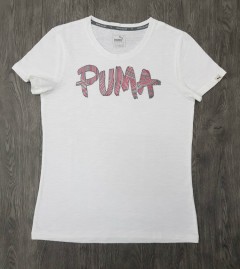 PUMA PUMA Womens T-Shirt(WHITE)(M - L - XL) 