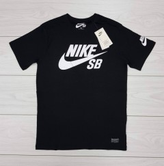 NIKE Mens T-Shirt (NOVO) (BLACK) ( S - M - L - XL)